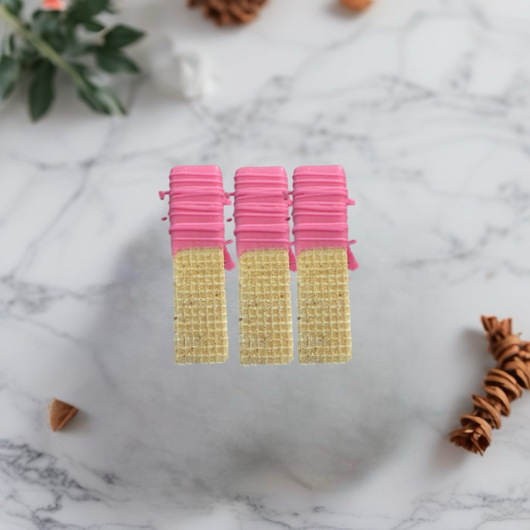 Chocolate Dipped Wafer Cookies